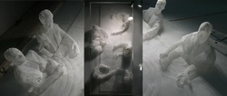    /></p>
<p>Инсталляция, выполненная из металла и пластика, размещена на стене офиса и органично вписалась в интерьер лофта на дизайн-заводе Flacon, занимаемый агентством. Разработка барельефа заняла около двух месяцев, она продолжает и развивает проект Conversion, представленный Recycle Group на 56-ой Венецианской биеннале современного искусства в 2015 году.</p>
<p><img class=